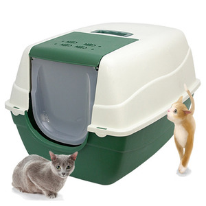 엠펫 초대형 고양이 화장실 CAT-L16 - 그린