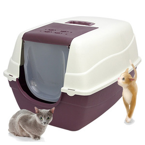 엠펫 초대형 고양이 화장실 CAT-L16 - 레드