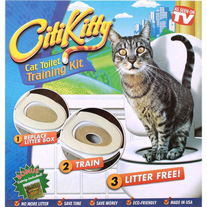 씨티키티(CitiKitty) 고양이 화장실 훈련 킷 